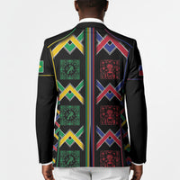 Custom Brazil And Haiti Football Blazer Mix Brazilian Haitian Roots