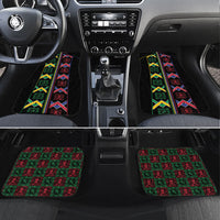 Brazil And Haiti Football Car Mats Mix Brazilian Haitian Roots