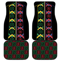 Brazil And Haiti Football Car Mats Mix Brazilian Haitian Roots