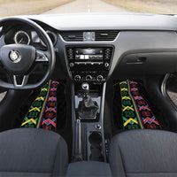 Brazil And Haiti Football Car Mats Mix Brazilian Haitian Roots