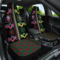 Brazil And Haiti Football Car Seat Cover Mix Brazilian Haitian Roots