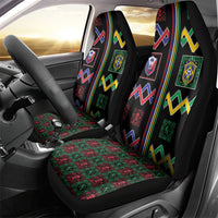 Brazil And Haiti Football Car Seat Cover Mix Brazilian Haitian Roots