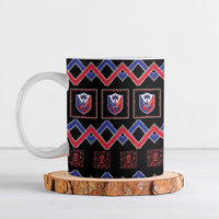 Brazil And Haiti Football Ceramic Mug Mix Brazilian Haitian Roots