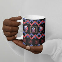 Brazil And Haiti Football Ceramic Mug Mix Brazilian Haitian Roots