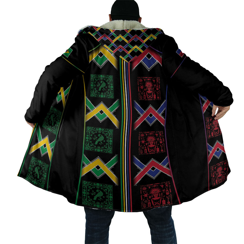 Custom Brazil And Haiti Football Cloak Mix Brazilian Haitian Roots