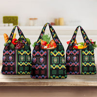 Brazil And Haiti Football Grocery Bag Mix Brazilian Haitian Roots