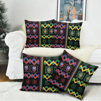 Brazil And Haiti Football Pillow Cover Mix Brazilian Haitian Roots