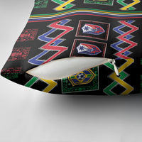 Brazil And Haiti Football Pillow Cover Mix Brazilian Haitian Roots