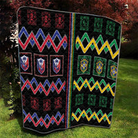 Brazil And Haiti Football Quilt Mix Brazilian Haitian Roots