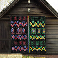 Brazil And Haiti Football Quilt Mix Brazilian Haitian Roots