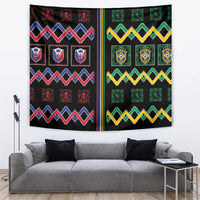 Brazil And Haiti Football Tapestry Mix Brazilian Haitian Roots