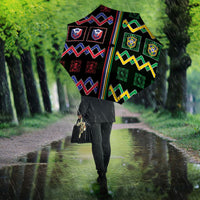 Brazil And Haiti Football Umbrella Mix Brazilian Haitian Roots