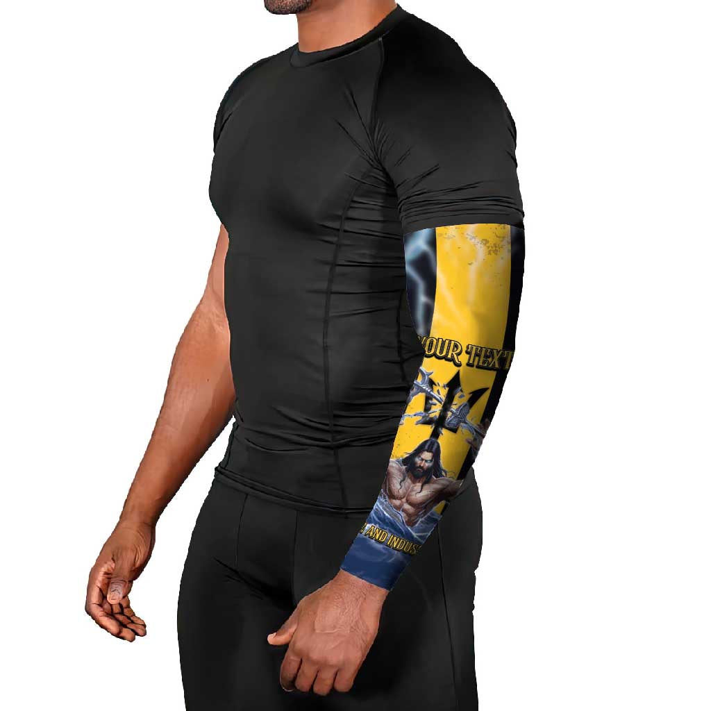 Personalized Barbados Arm Sleeves Pride And Industry - Wonder Print Shop