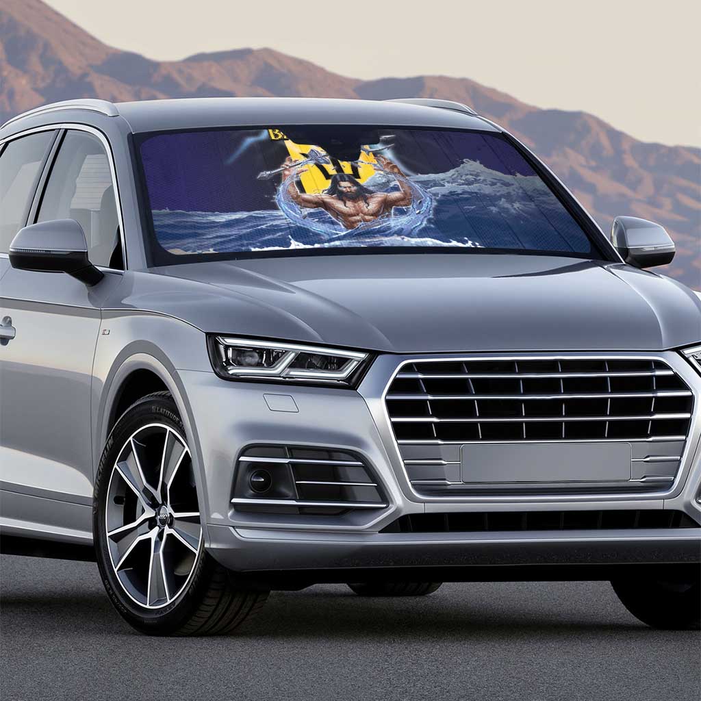 Barbados Auto Sun Shade Pride And Industry - Wonder Print Shop