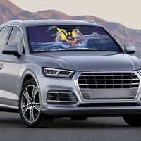 Barbados Auto Sun Shade Pride And Industry - Wonder Print Shop