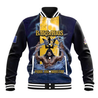 Personalized Barbados Baseball Jacket Pride And Industry - Wonder Print Shop