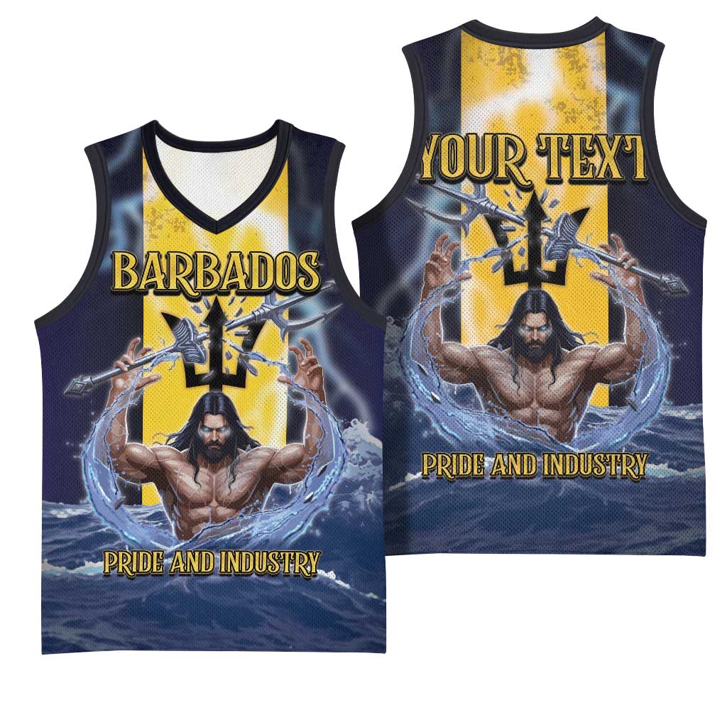Personalized Barbados Basketball Jersey Pride And Industry - Wonder Print Shop