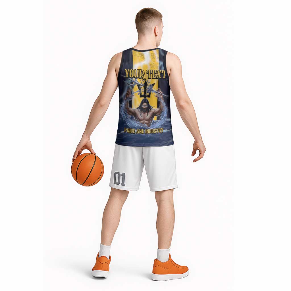 Personalized Barbados Basketball Jersey Pride And Industry - Wonder Print Shop