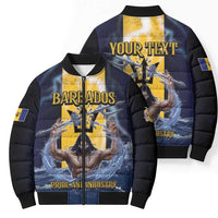 Personalized Barbados Bomber Puffer Jacket Pride And Industry - Wonder Print Shop