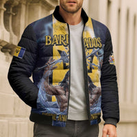 Personalized Barbados Bomber Puffer Jacket Pride And Industry - Wonder Print Shop