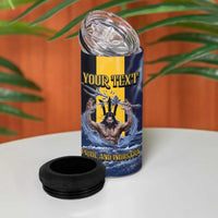 Personalized Barbados 4 in 1 Can Cooler Tumbler Pride And Industry - Wonder Print Shop