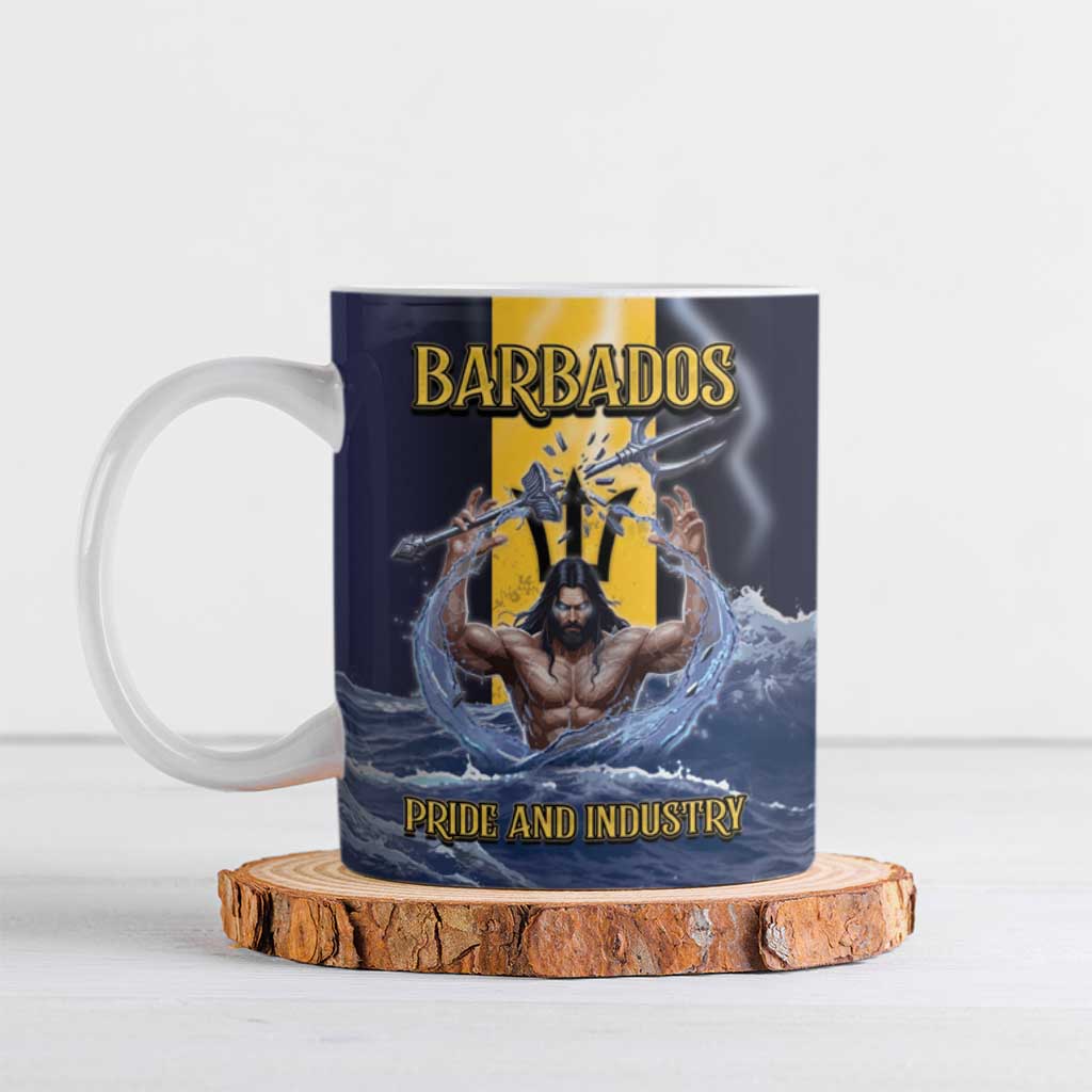 Barbados Ceramic Mug Pride And Industry - Wonder Print Shop