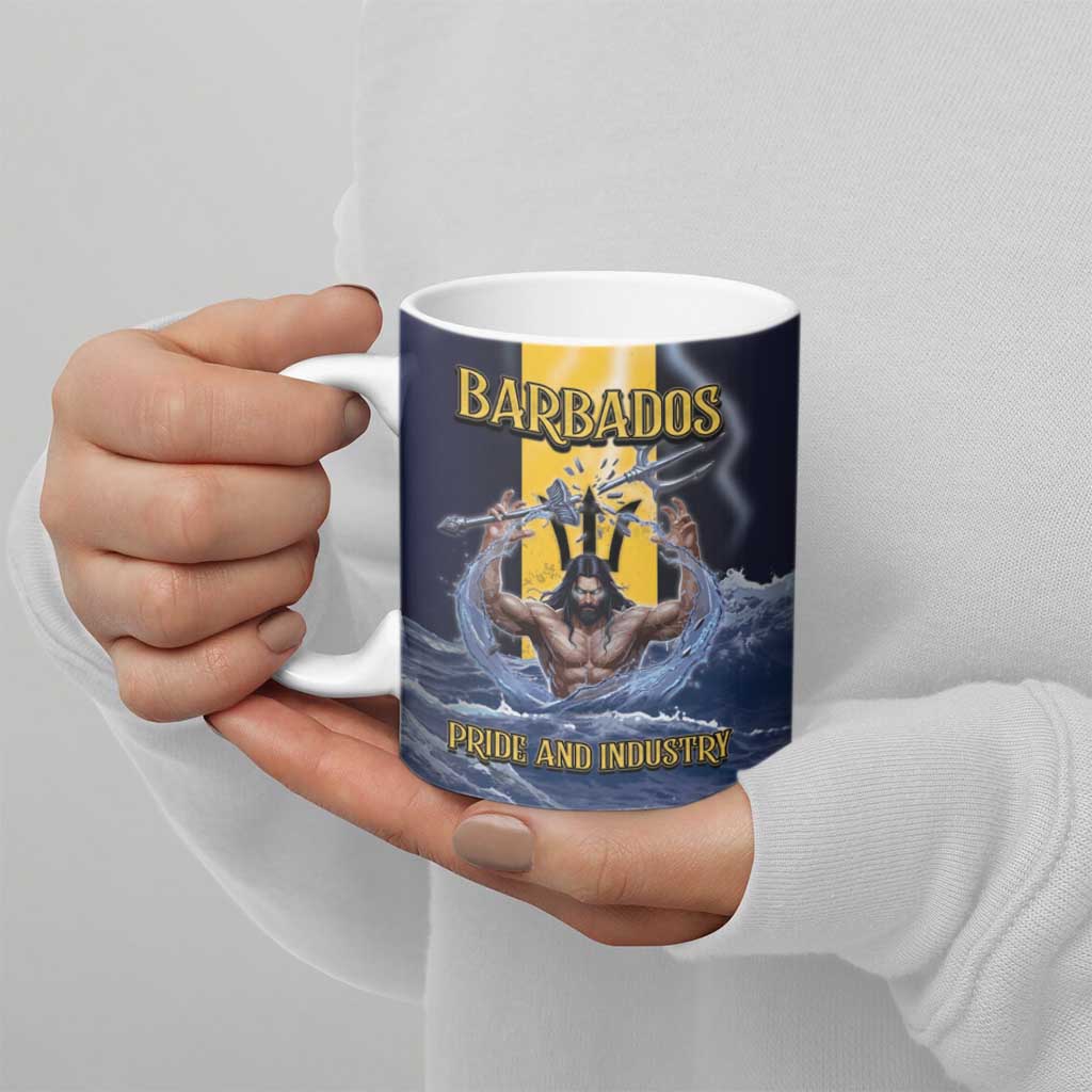 Barbados Ceramic Mug Pride And Industry - Wonder Print Shop