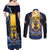 Personalized Barbados Couples Matching Off Shoulder Maxi Dress and Long Sleeve Button Shirt Pride And Industry - Wonder Print Shop