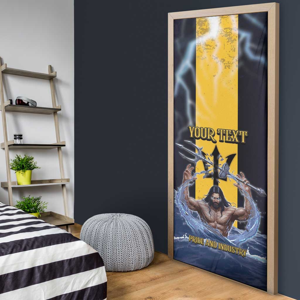 Personalized Barbados Door Cover Pride And Industry - Wonder Print Shop
