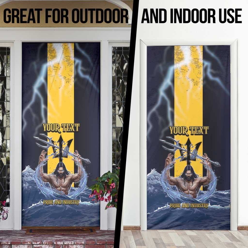 Personalized Barbados Door Cover Pride And Industry - Wonder Print Shop