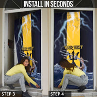 Personalized Barbados Door Cover Pride And Industry - Wonder Print Shop