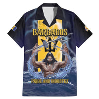 Personalized Barbados Family Matching Mermaid Dress and Hawaiian Shirt Pride And Industry - Wonder Print Shop