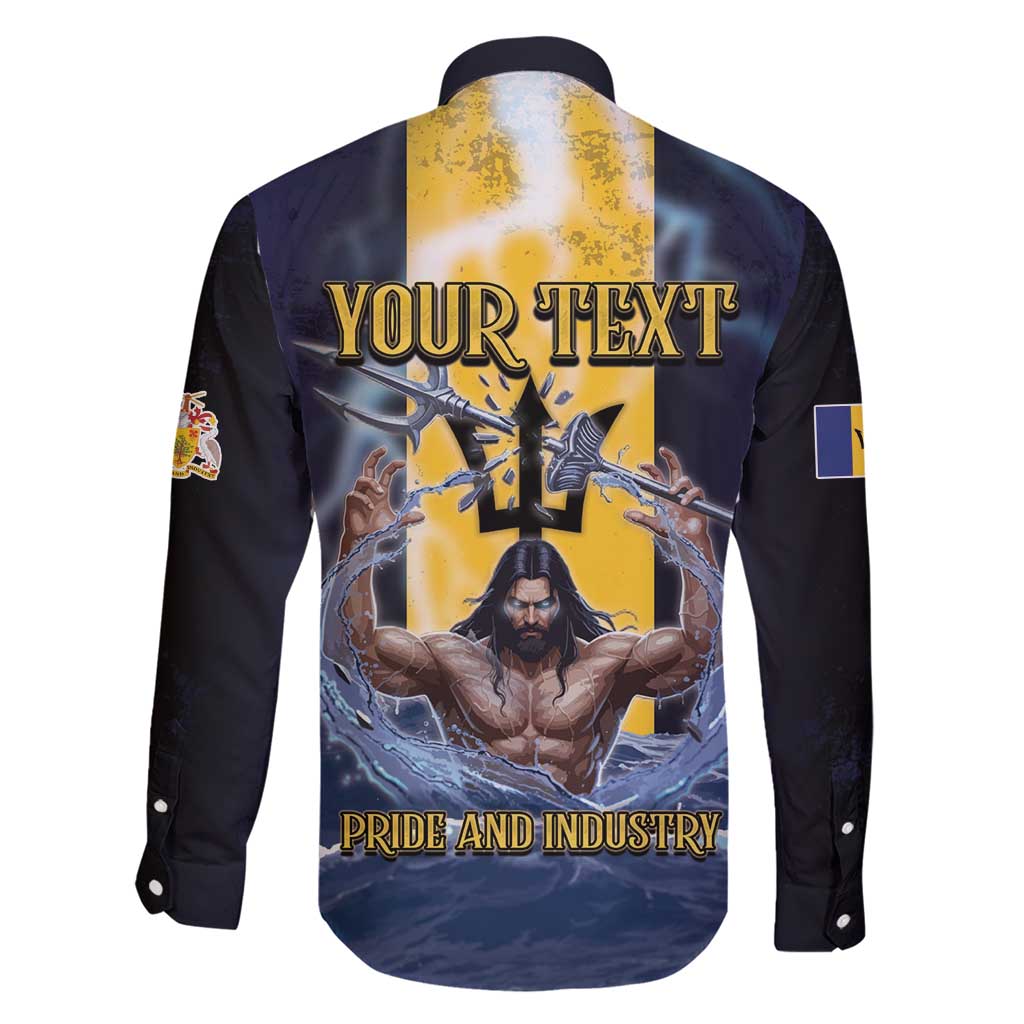 Personalized Barbados Family Matching Short Sleeve Bodycon Dress and Hawaiian Shirt Pride And Industry - Wonder Print Shop