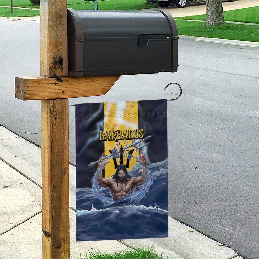 Barbados Garden Flag Pride And Industry - Wonder Print Shop