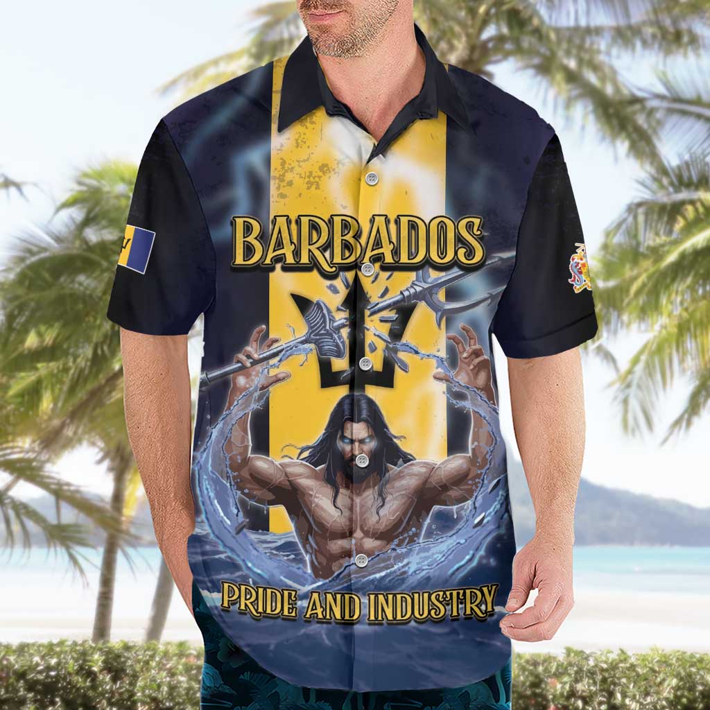 Personalized Barbados Hawaiian Shirt Pride And Industry - Wonder Print Shop