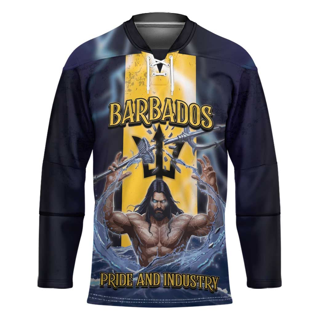 Personalized Barbados Hockey Jersey Pride And Industry - Wonder Print Shop