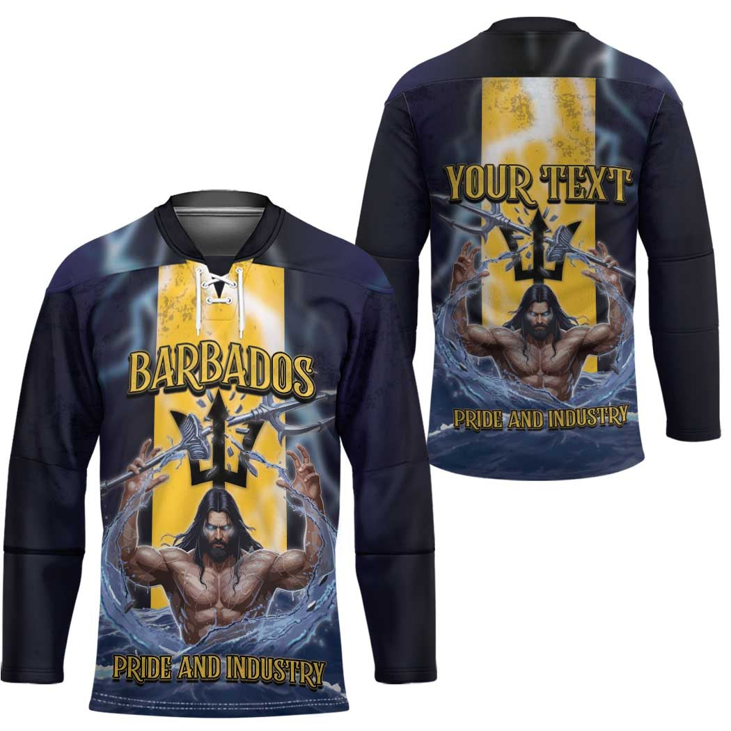 Personalized Barbados Hockey Jersey Pride And Industry - Wonder Print Shop
