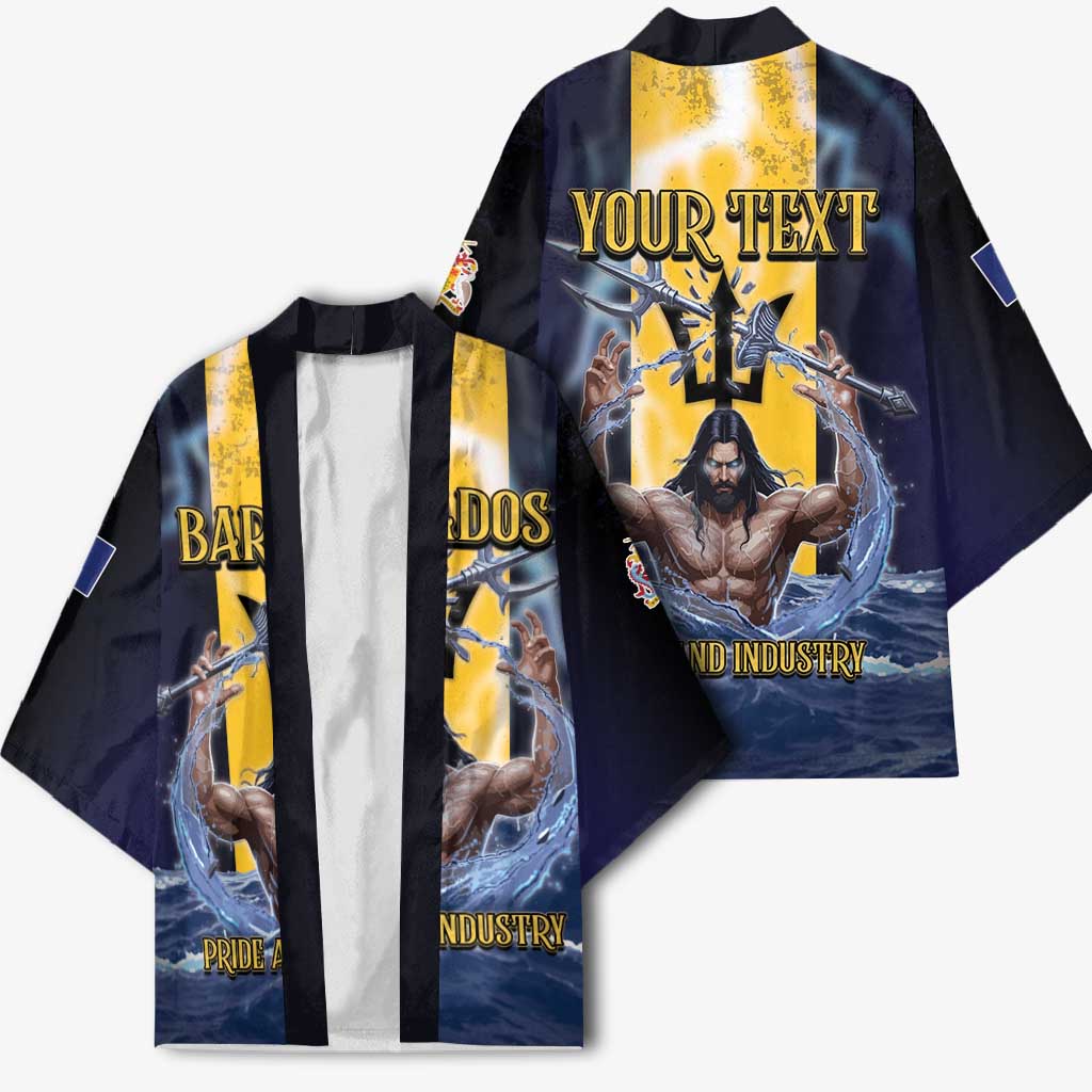 Personalized Barbados Kimono Pride And Industry - Wonder Print Shop