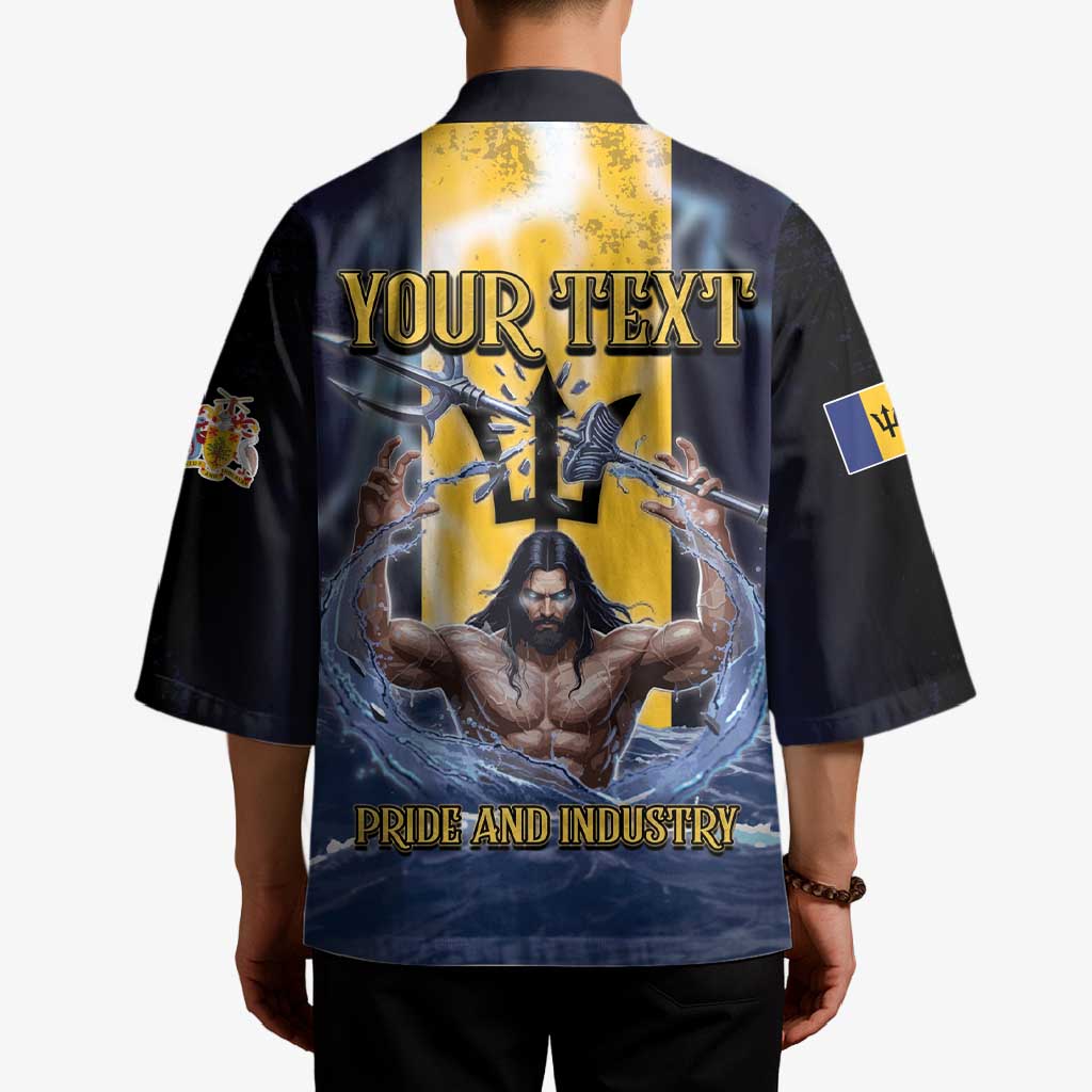 Personalized Barbados Kimono Pride And Industry - Wonder Print Shop