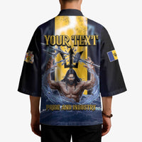 Personalized Barbados Kimono Pride And Industry - Wonder Print Shop