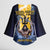 Personalized Barbados Kimono Sleeve Blouse Pride And Industry - Wonder Print Shop
