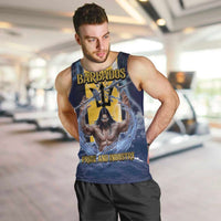 Personalized Barbados Men Tank Top Pride And Industry - Wonder Print Shop