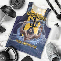 Personalized Barbados Men Tank Top Pride And Industry - Wonder Print Shop