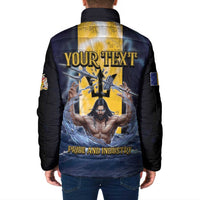 Personalized Barbados Padded Jacket Pride And Industry - Wonder Print Shop