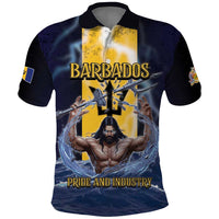 Personalized Barbados Polo Shirt Pride And Industry - Wonder Print Shop