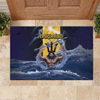 Barbados Rubber Doormat Pride And Industry - Wonder Print Shop