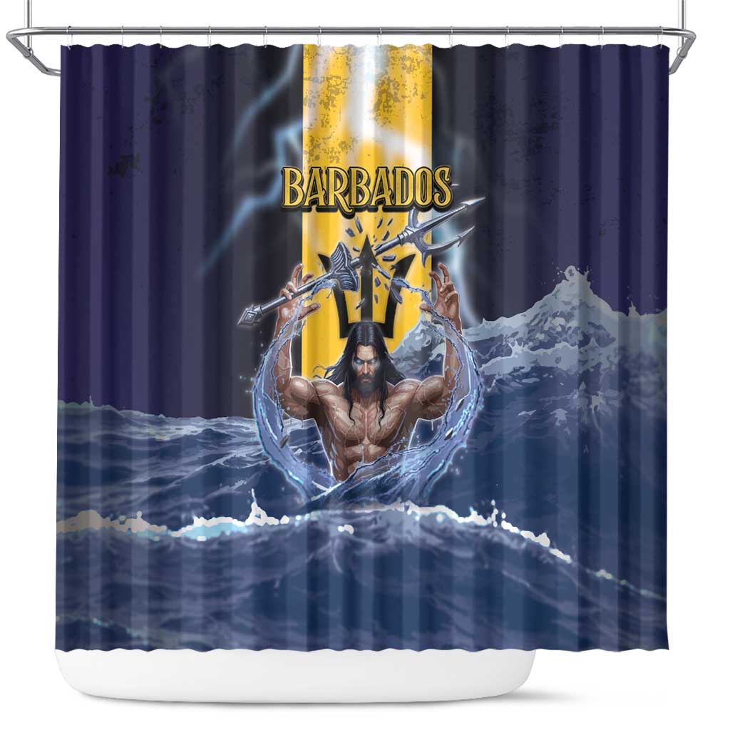 Barbados Shower Curtain Pride And Industry - Wonder Print Shop
