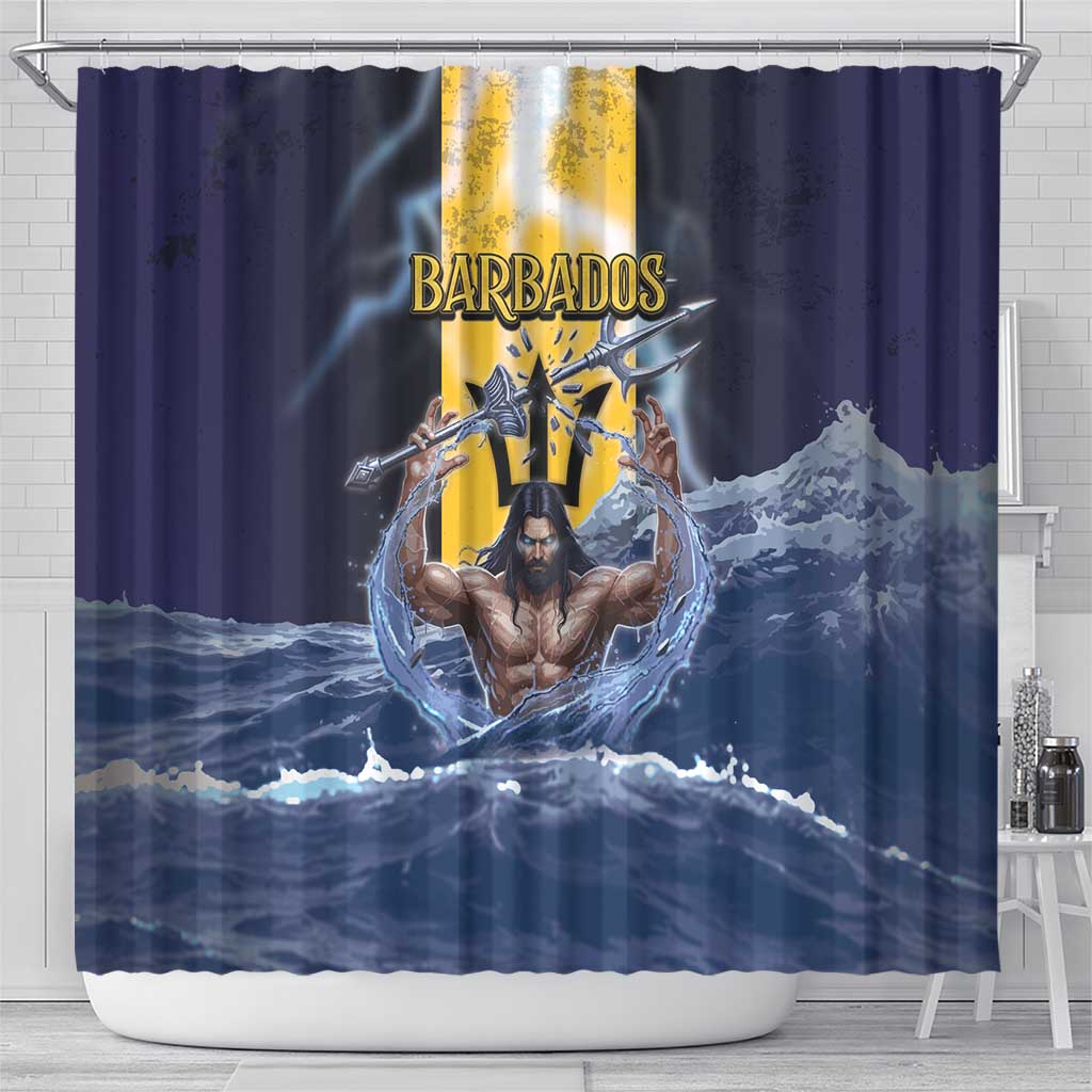 Barbados Shower Curtain Pride And Industry - Wonder Print Shop