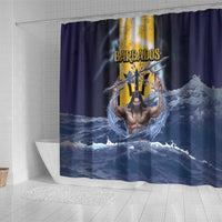 Barbados Shower Curtain Pride And Industry - Wonder Print Shop