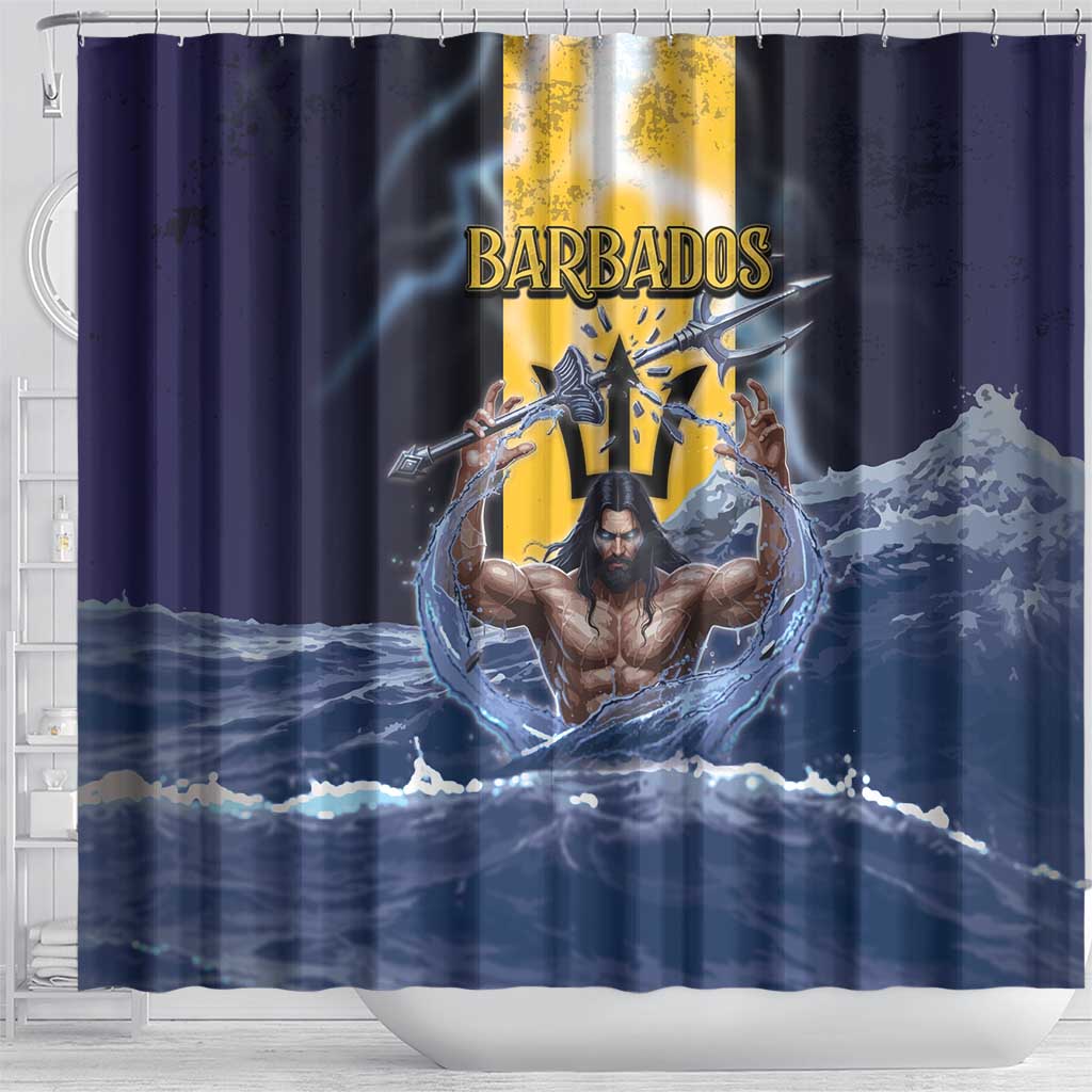 Barbados Shower Curtain Pride And Industry - Wonder Print Shop